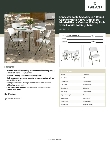 Lancaster Table & Seating 384YCZ484KIT Specsheet