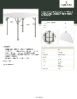 Lancaster Table & Seating 384YCZ48RDBF Specsheet