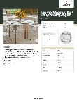 Lancaster Table & Seating 384YCZ48RND Specsheet