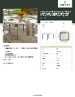 Lancaster Table & Seating 384YCZ60RND Specsheet Lancaster Table & Seating 384YCZ60RND Specsheet