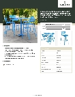 Lancaster Table & Seating 4273232TBU4B Specsheet Lancaster Table & Seating 4273232TBU4B Specsheet