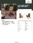 Lancaster Table & Seating 427ADKBR Specsheet Lancaster Table & Seating 427ADKBR Specsheet