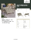 Lancaster Table & Seating 427ADKFRGR Specsheet Lancaster Table & Seating 427ADKFRGR Specsheet