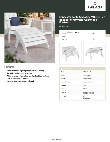 Lancaster Table & Seating 427ADKFRWH Specsheet Lancaster Table & Seating 427ADKFRWH Specsheet