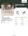 Lancaster Table & Seating 427ALTARMGY Specsheet