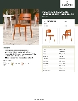 Lancaster Table & Seating 427ALTSIDETC Specsheet