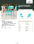 Lancaster Table & Seating 427ALTSIDETL Specsheet