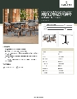 Lancaster Table & Seating 427BA36SBWVE Specsheet