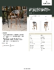 Lancaster Table & Seating 427BARTBSBKW Specsheet Lancaster Table & Seating 427BARTBSBKW Specsheet