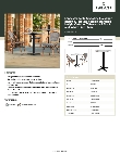 Lancaster Table & Seating 427BS32RBWVE Specsheet