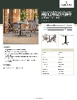 Lancaster Table & Seating 427BS36SBWVE Specsheet