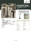 Lancaster Table & Seating 427BSQ2828CP Specsheet Lancaster Table & Seating 427BSQ2828CP Specsheet