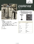 Lancaster Table & Seating 427BSQ2828LE Specsheet