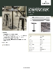 Lancaster Table & Seating 427BSQ2828PA Specsheet