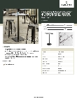 Lancaster Table & Seating 427BSQ2828VE Specsheet