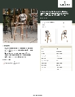 Lancaster Table & Seating 427BSRTBSBWB Specsheet
