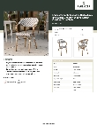 Lancaster Table & Seating 427CARTBSGRW Specsheet Lancaster Table & Seating 427CARTBSGRW Specsheet