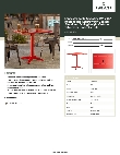 Lancaster Table & Seating 427CAU2432RD Specsheet Lancaster Table & Seating 427CAU2432RD Specsheet