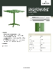 Lancaster Table & Seating 427CAU3232GN Specsheet
