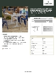Lancaster Table & Seating 427CAU3260SL Specsheet Lancaster Table & Seating 427CAU3260SL Specsheet