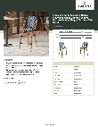 Lancaster Table & Seating 427CBSRTBSNVW Specsheet