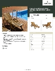 Lancaster Table & Seating 427CHAISESD Specsheet