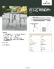 Lancaster Table & Seating 427COSM2430G Specsheet