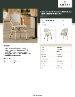 Lancaster Table & Seating 427CSFRBSGRY Specsheet