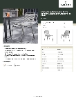 Lancaster Table & Seating 427CSSLTGRY Specsheet