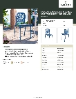 Lancaster Table & Seating 427FLOSIDENV Specsheet Lancaster Table & Seating 427FLOSIDENV Specsheet