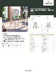 Lancaster Table & Seating 427FLOSIDETA Specsheet Lancaster Table & Seating 427FLOSIDETA Specsheet