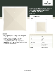 Lancaster Table & Seating 427NCLCLS10IV Specsheet