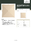 Lancaster Table & Seating 427NCLCLS10SD Specsheet