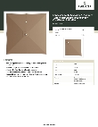 Lancaster Table & Seating 427NCLCLS10WT Specsheet