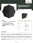Lancaster Table & Seating 427NUMCBR9BK Specsheet