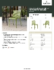 Lancaster Table & Seating 427RIOSIDEGN Specsheet Lancaster Table & Seating 427RIOSIDEGN Specsheet