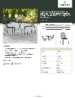Lancaster Table & Seating 427SO30RDB2S Specsheet