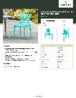 Lancaster Table & Seating 427SOLSIDETL Specsheet Lancaster Table & Seating 427SOLSIDETL Specsheet