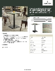Lancaster Table & Seating 427SSQ2828CP Specsheet Lancaster Table & Seating 427SSQ2828CP Specsheet