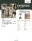 Lancaster Table & Seating 427SSQ2828FH Specsheet