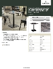 Lancaster Table & Seating 427SSQ2828PA Specsheet