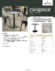 Lancaster Table & Seating 427SSQ2828TO Specsheet