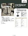 Lancaster Table & Seating 427SSQ2828VE Specsheet
