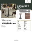 Lancaster Table & Seating 427SSQ2828WA Specsheet