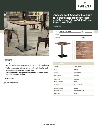 Lancaster Table & Seating 427SSQ2828YO Specsheet