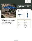 Lancaster Table & Seating 427UC10LITCB Specsheet