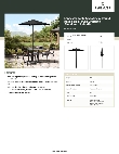 Lancaster Table & Seating 427UMARB06BK Specsheet