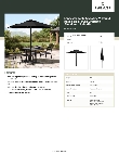 Lancaster Table & Seating 427UMARB09BK Specsheet