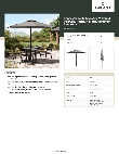 Lancaster Table & Seating 427UMARB09GY Specsheet