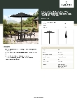 Lancaster Table & Seating 427UMARB75BK Specsheet
